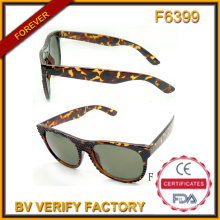 F6399 Transparent Imitation lunettes de soleil Clubmaster